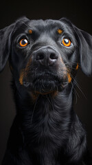 Fototapeta premium black labrador retriever