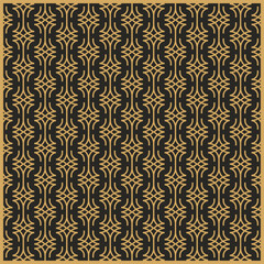 Luxury gold geometric pattern frame border invitation greeting card design.eps