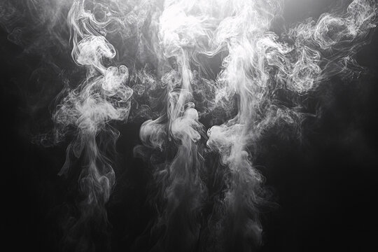 A scary Halloween smoke texture with an eerie and mysterious atmosphere, suitable for Halloween parties and horror-themed events.