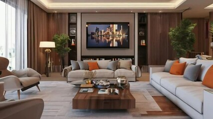 Modern Living Room Interior Design