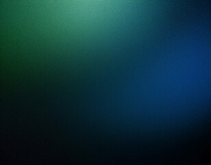 Obraz premium Webpage Header with Dark Green-Blue Grainy Gradient 