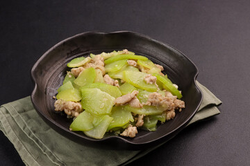 Ginisang Sayote is Filipino Sauteed Chayote.