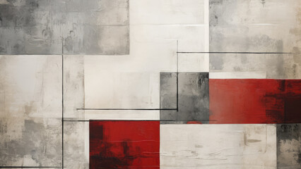 White and black red abstract painting background texture design surface