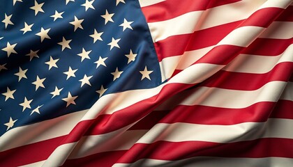 Patriotic Labor Day background featuring a vintage American flag draped across the image.