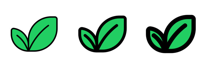 Editable tea leaves vector icon. Wellness, spa, relaxation. Part of a big icon set family. Perfect for web and app interfaces, presentations, infographics, etc
