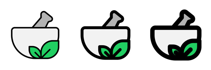 Editable herbal medicine vector icon. Wellness, spa, relaxation. Part of a big icon set family. Perfect for web and app interfaces, presentations, infographics, etc