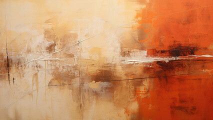 Red and orange rustic wall background texture design surface