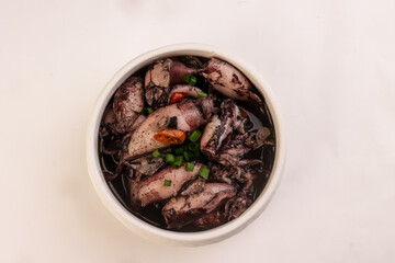 Adobong Pusit is Filipino Adobo As It Uses Squid.