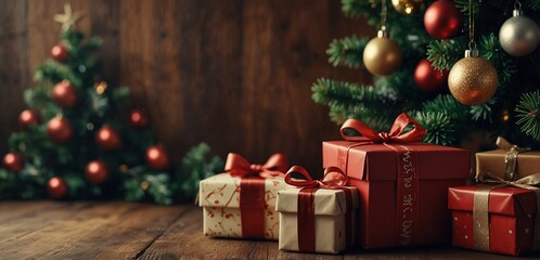 Vintage Christmas background