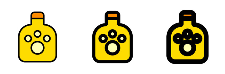 Editable pet shampoo vector icon. Veterinary, animal, pet care, pet shop. Part of a big icon set family. Perfect for business, web and app interfaces, presentations, infographics, etc