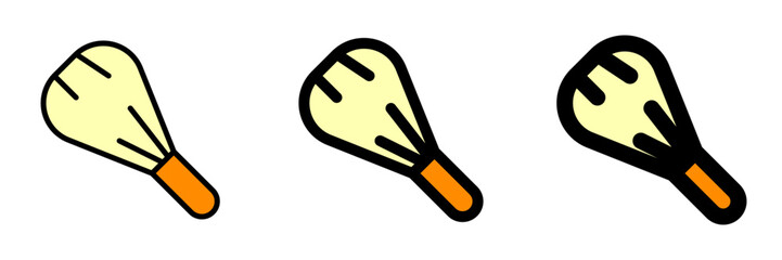 Editable blush brush vector icon. Cosmetics, makeup, skincare, beauty. Part of a big icon set family. Perfect for web and app interfaces, presentations, infographics, etc