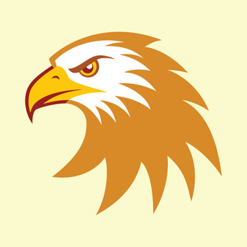 recommend clip art: eagle head vector Illustration