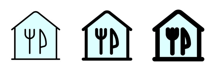 Editable home cooking, home delivery vector icon. Part of a big icon set family. Perfect for web and app interfaces, presentations, infographics, etc