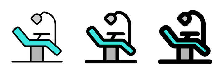 Editable dentist chair vector icon. Dentistry, healthcare, medical. Part of a big icon set family. Perfect for web and app interfaces, presentations, infographics, etc