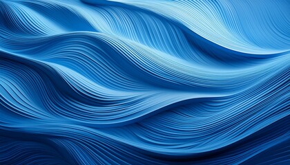 blue pattern background with waves in the form of a wave
