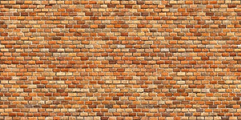 Seamless textured brick wall background perfect for architectural projects