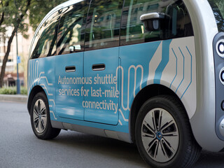 Autonomous shuttle services for last-mile connectivity