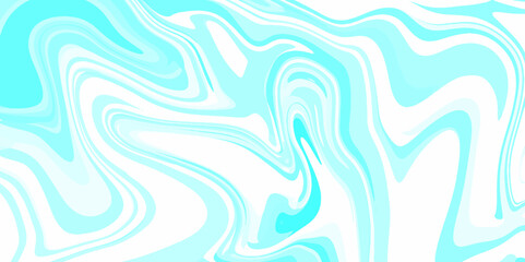 Abstract light blue liquid marble surfaces background design. ink backdrop with wavy pattern. modern background design with luxury cloth or liquid wave or wavy folds of grunge silk texture.