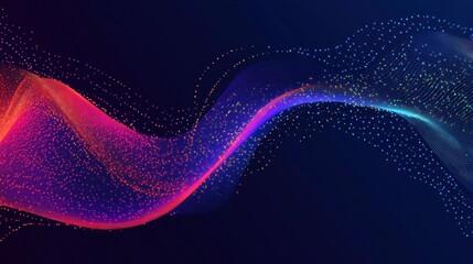 Abstract Wave Background