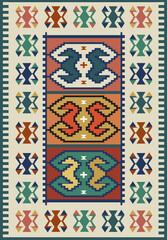 Carpet modern Pattern with  texture and trending colors
