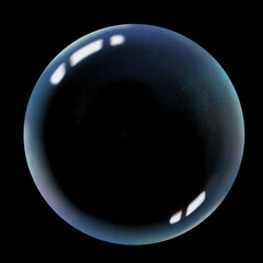 A transparent bubble icon clipart cartoon