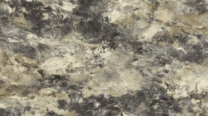 Obraz premium A richly textured North American wallpaper featuring a faux granite effect in shades of gray and black. The design is concentrated on the sides, leaving a large blank space in the center for text.