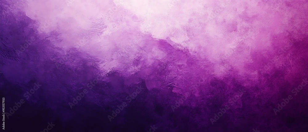 Wall mural Purple gradient background with a blur effect, space for text or design.
