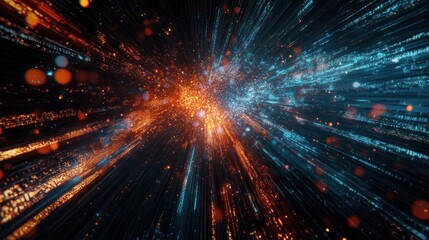 Fototapeta premium Abstract Light and Lines