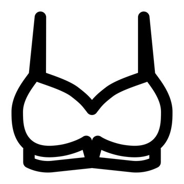 recommend clip art: bra, underwear, women, fashion, clothing, female, lifestyle outline icon