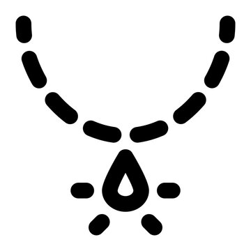 recommend clip art: necklace, jewelry, women, fashion, female, lifestyle, accessories outline icon