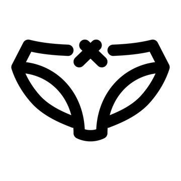 recommend clip art: panties, underwear, women, fashion, clothing, female, lifestyle outline icon