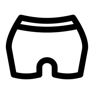 recommend clip art: shorts, sportswear, women, fashion, clothing, female, lifestyle outline icon