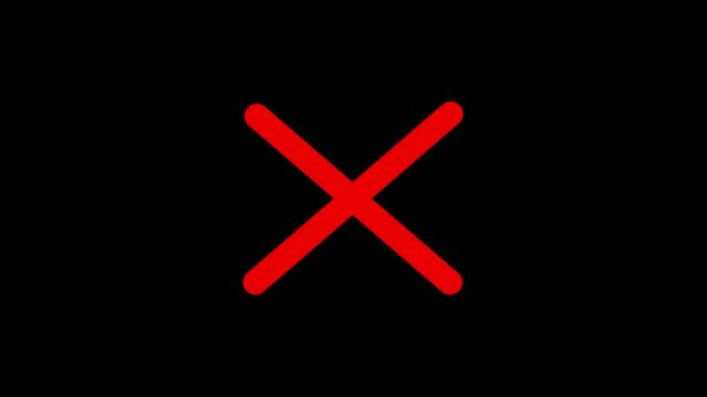 red cross mark, cross mark sign, the concept of denied or deleted, 