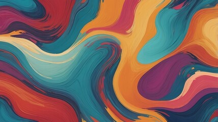 Obraz premium Vibrant abstract texture with rich colors, perfect for creating wallpaper or patterns.