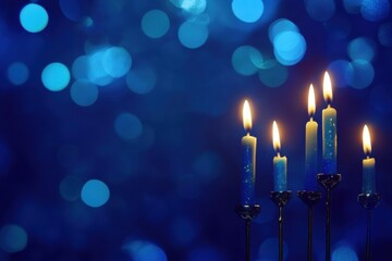 Hanukkah celebration creative memorable background design 