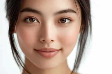 Obraz premium Close up portrait of a woman