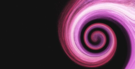 Galaxy space motion loop bulb light milky way black background