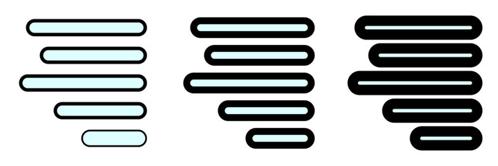 Editable paragraph right alignment vector icon. Part of a big icon set family. Perfect for web and app interfaces, presentations, infographics, etc