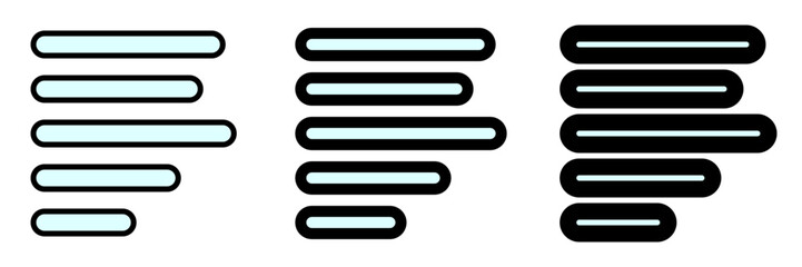 Editable paragraph left alignment vector icon. Part of a big icon set family. Perfect for web and app interfaces, presentations, infographics, etc