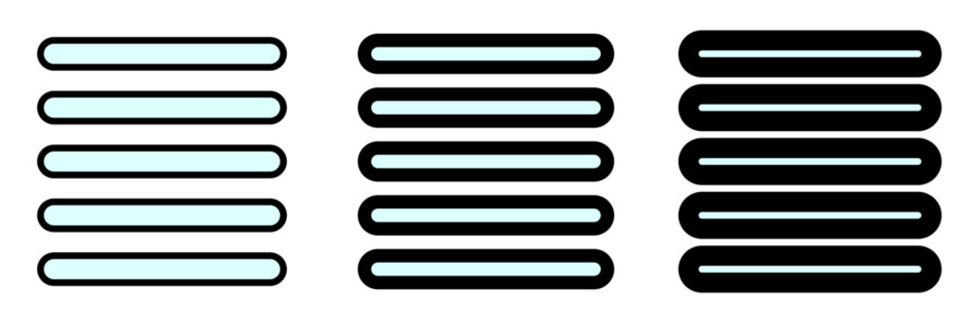 Editable paragraph justified alignments vector icon. Part of a big icon set family. Perfect for web and app interfaces, presentations, infographics, etc