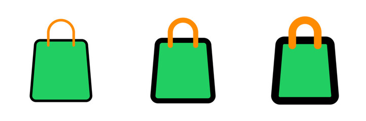 Editable shopping bag vector icon. Part of a big icon set family. Perfect for web and app interfaces, presentations, infographics, etc