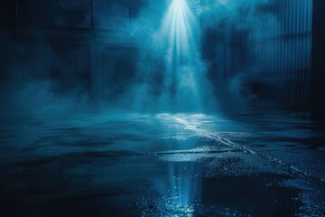 Obraz premium A fire hydrant spraying water onto a busy city street