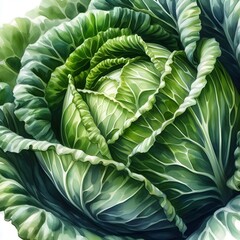 Obraz premium Cabbage illustration design