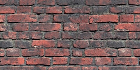 Obraz premium seamless pattern of red brick texture background