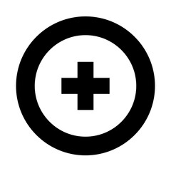 healthcare of healthy care with simple icons