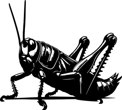 Grasshopper clip art preview