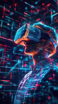 Embracing Digital Innovation: Virtual Reality and Futuristic Data Visualizations