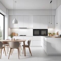 modern kitchen interior