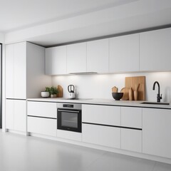 Fototapeta premium modern kitchen interior