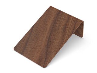 Blank stand for payment QR code for mobile phone, QR code payment, e-wallet, digital payment without money, cashless payment technology label 3d illustration.